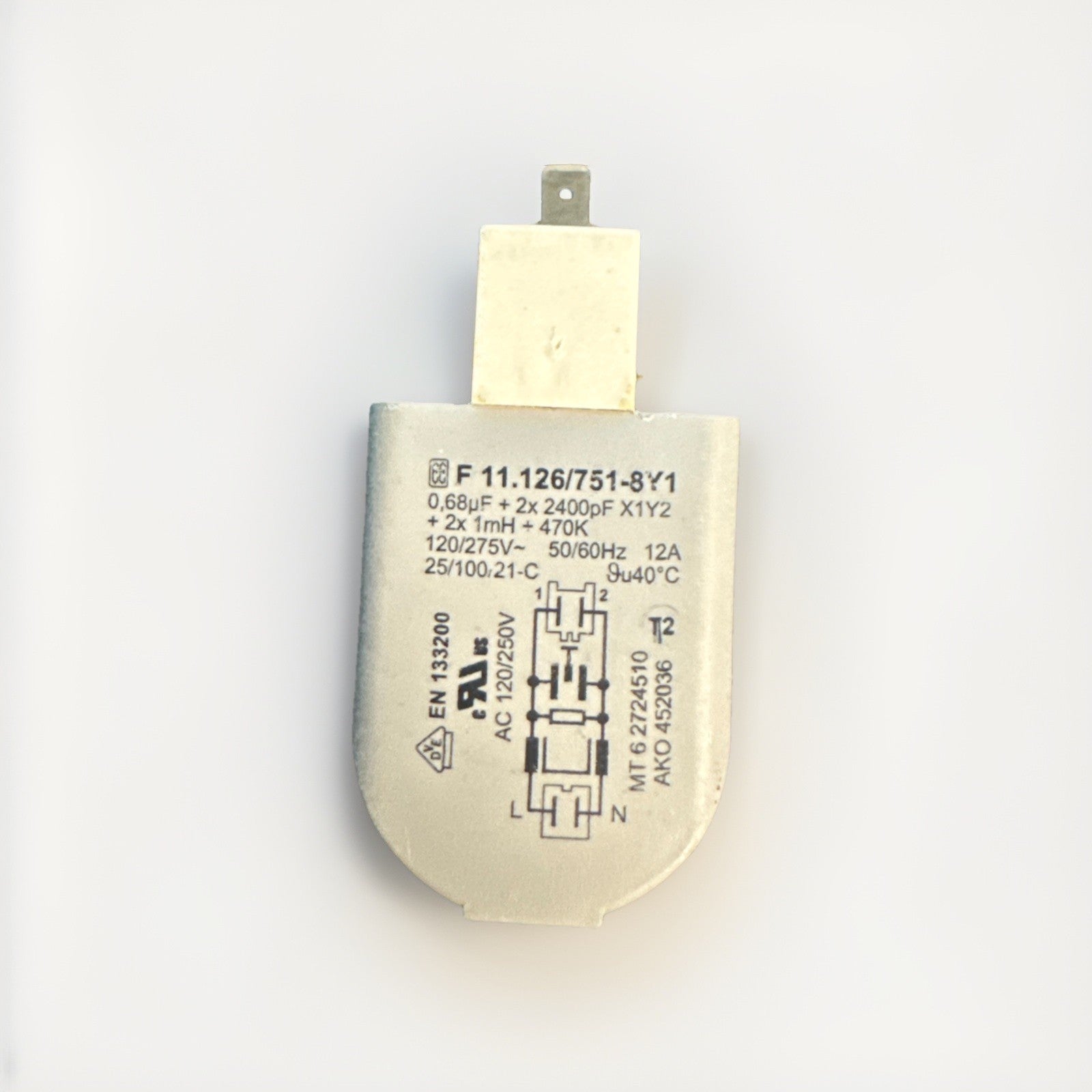 F11.126/751-841 MAYTAG NEPTUNE WASHER NOISE FILTER